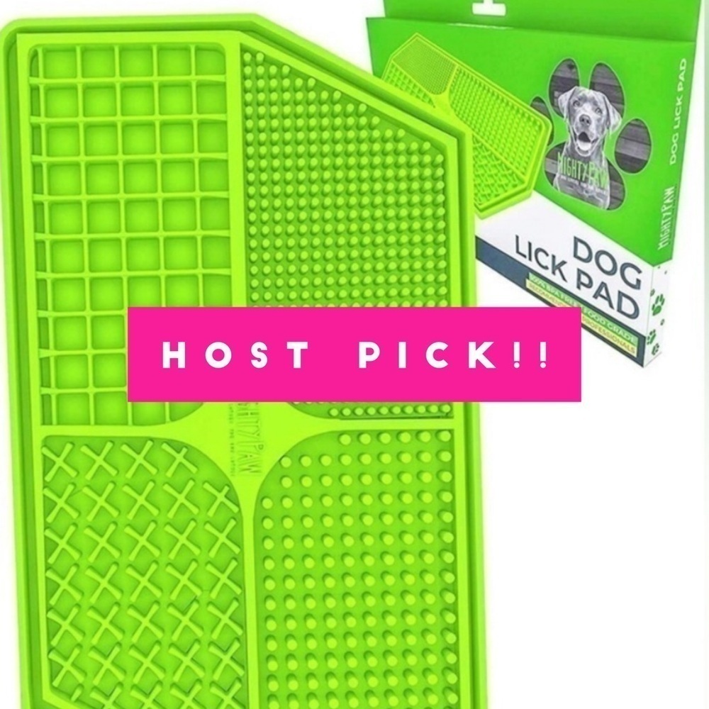 Mighty Paw Dog Lick Pad Green